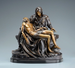 Mary giữ tác phẩm điêu khắc tôn giáo bằng đồng của chúa giếng <span class=keywords><strong>Michelangelo</strong></span> pieta tượng đồng nổi tiếng - Product Image 3