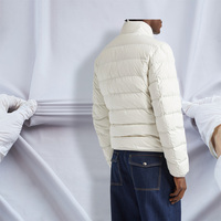Tissu en microfibre de polyester 20D, fin, brillant, uni, teint, protecteur solaire, doux pour la peau, pour vestes d'extérieur pour filles, chasse