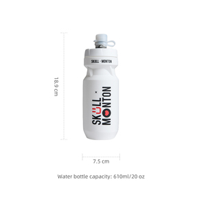 Bouteilles d'eau personnalisées pour le cyclisme, 20 oz, en plastique, fabrication en usine, 610 ml, bouteille à presser pour vélo, bouteille de sport personnalisée, fabricant en gros - Product Image 4