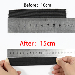 OEM ソフトジャカード弾性バンド ウェビング 20mm/22mm/25mm 折り返し縁取りテープ 低価格生地素材 荷物用 - Product Image 2