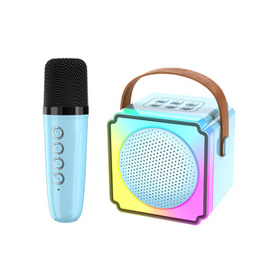 Nuevo Altavoz KTV P8 con Micrófono, Mini Altavoz Portátil, Micrófono Inalámbrico, Efecto de Voz Mágico, Micrófono Dual para Duetos, Uso en Interiores y Exteriores - Product Image 3
