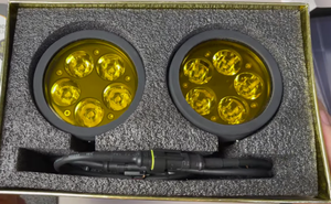 Luz LED para Motocicleta Road Runner 6000k 5 Leds, Luz de Conducción Auxiliar, Faro Delantero para Motocicleta, con Logotipo Personalizado - Product Image 3