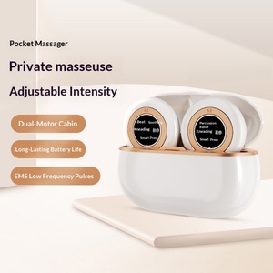 Appareil de massage EMS de poche pour le dos et le cou, drainage des méridiens, avec impulsions intelligentes basse fréquence, double boîtier, longue autonomie - Product Image 2