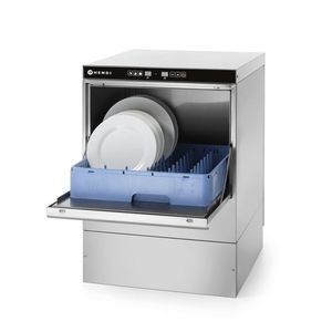Lavastoviglie e Sterilizzatore Commerciale HENDI 230V/3600W con Controllo Elettronico 50x50, 570x600x830mm - Product Image 1