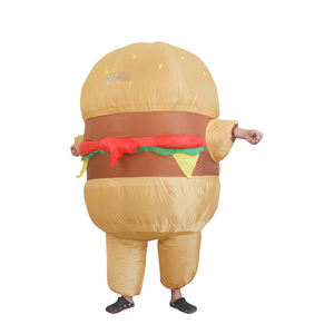 Disfraz Inflable de Hamburguesa, Divertido y Original, Hecho a Medida en Fábrica, para Fiestas y Festivales - Product Image 6
