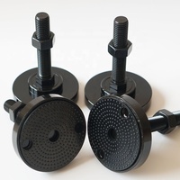 Pieds de nivellement réglables personnalisés en acier au carbone et en acier inoxydable M16 M20 pour supports de pieds robustes