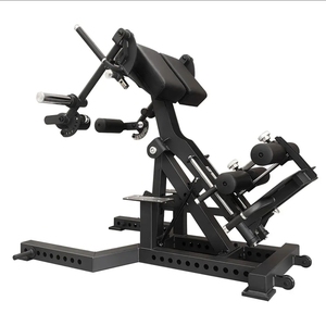Machine de musculation professionnelle pour les jambes, robuste, à angle réglable, vente chaude, développeur de fessiers <span class=keywords><strong>et</strong></span> de jambes, à charge de plaques, pour salle de sport - Product Image 1