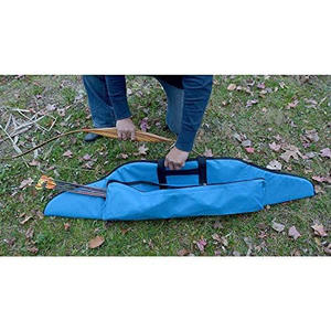 Étui pour arc long de tir à l'arc, échantillon gratuit, 60 pouces, en cuir, sac de transport pour arc, pour le tir en plein air, la chasse, sac d'arc durable - Product Image 6