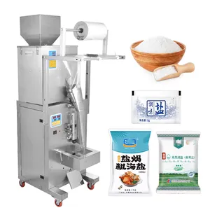 Machine automatique de remplissage et d'emballage de sachets de sucre sel et poivre 1G 2G 1 Kg pour les petites entreprises