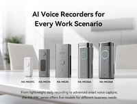 Enregistreur vocal numérique intelligent professionnel pour conférences avec traduction vocale, idéal pour les réunions et la prise de notes en entreprise