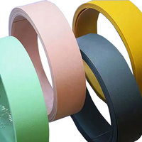 Bande de bordure en PVC à texture fine, écologique, dimensions personnalisées pour la finition des meubles domestiques