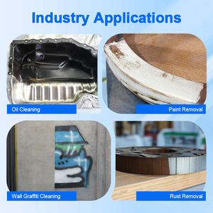 Machine <span class=keywords><strong>de</strong></span> nettoyage au laser pulsé 300W pour l'élimination <span class=keywords><strong>de</strong></span> la rouille des métaux avec un décapage <span class=keywords><strong>de</strong></span> peinture et une élimination des oxydes <span class=keywords><strong>de</strong></span> haute précision - Product Image 2