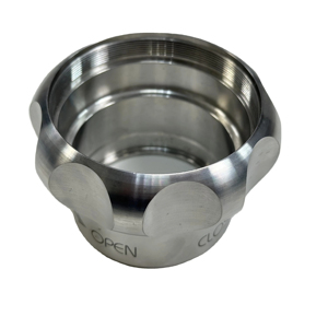 Sistema de muestreo de alta calidad Rueda de mano Resistencia ácida y alcalina Rueda de mano Piezas mecanizadas - Product Image 1