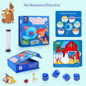 Nuovo Arrivo: Set Detective in Legno per Bambini, Gioco Educativo per l'Allenamento del Pensiero e della Memoria, Certificato EN71, Scatola Fai-da-Te - Product Image 2