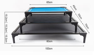 Cama para Perro Rectangular Grande de Aluminio, Moderna, Clásica y Ecológica de Yalong, XL/127*95*15.2cm, Desmontable, Lavable, en Caja - Product Image 3