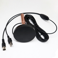 Antenne TV magnétique extérieure, amplificateur, décodeur numérique HDTV, ATSC DTMB ISDB-T DVBT2, signal puissant