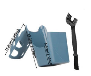 Boîte à outils de rangement pour <span class=keywords><strong>graisse</strong></span> de <span class=keywords><strong>moto</strong></span> et de vélo, nettoyeur de chaîne, huile de chaîne, ensemble d'outils anti-éclaboussures - Product Image 3