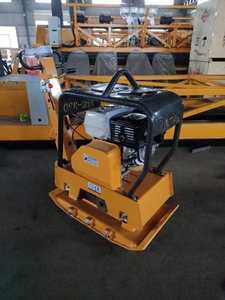 Moteur essence/diesel HZR330 Compacteur de sol vibrant bidirectionnel avec plaque 480x550mm et puissance 13HP pour le compactage de route en bordure - Product Image 6