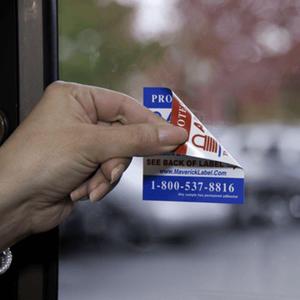 Tùy chỉnh UV in vinyl tĩnh cửa sổ Bám dán cửa sổ có thể tháo rời - Product Image 2