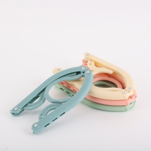 Travel Folding Clothes Hangers Thickened Telescopic Magic Hangers For Wardrobe Closet Storage Organizing Coat Pants Tie Hangers - Product Image 3