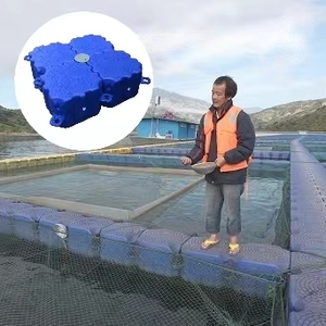 Bateau de pêche flottant, aquaculture, élevage de poissons pour tilapia, filet de poisson au large, cages à poissons - Product Image 6