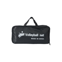 Filet de volley-ball professionnel renforcé en toile anti-déchirure pour gymnase scolaire et événements sportifs