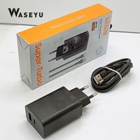 Chargeur rapide USB C PD 68W Turbo Fast AC pour Motorola et Xiaomi, adaptateur d'alimentation électrique avec sortie 5V/3A, entrée 9V/2A