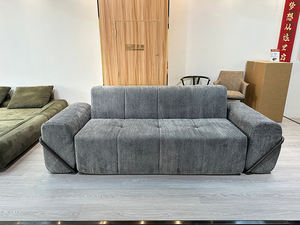 Canapé modulaire en polaire bleu marine à extension rapide pour entrée étroite, idéal pour les locataires de lofts, écologique, MOQ 1 pièce - Product Image 2