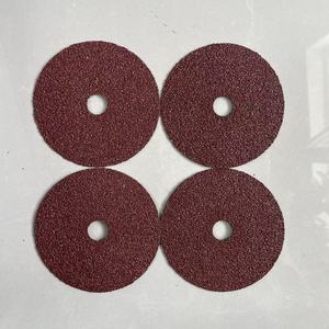 <span class=keywords><strong>Disque</strong></span> de fibre d'alumine calcinée rouge P80-120 à haute densité 5 pouces <span class=keywords><strong>125</strong></span> mm meuleuses d'ébavurage de ponçage de diamant en céramique d'acier inoxydable - Product Image 4