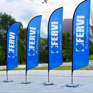 Custom Feather <b>Flag</b> Fiberglass Eco-Friendly High Quality Single Sided Outdoor Advertising <b>Flag</b> Business Promotion Personalized - Product Image 3