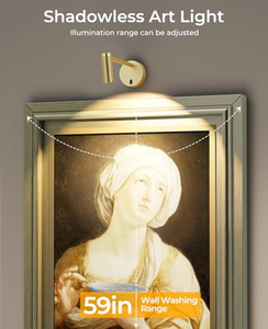 Lámpara de Pared Moderna de Lujo con Foco Ajustable, Fácil Instalación para Espejo, Tocador, Pasillo y Estantería - Product Image 3