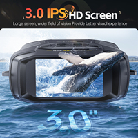 Télescope de chasse numérique FNIRSI NVS-40 avec zoom numérique 6x, portée de 300 m, utilisation de jour comme de nuit, vision nocturne 4K HD, jumelles de vision nocturne