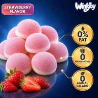 Zweedse Gummy Candy Ovale Gouden Munt Guava Zuur Vegan Halal Gecertificeerd VS EU Conform Party Lucky Novelty Zoet Cadeau