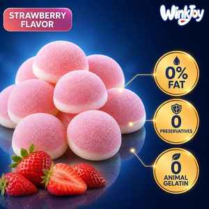 Bonbons gélifiés suédois ovales en forme de pièce d'or, saveur guava acidulée, végétaliens, certifiés Halal, conformes aux normes américaines et européennes, cadeau fantaisie pour fêtes et occasions spéciales - Product Image 3