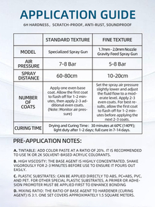 Revêtement 6H Raptor : Protection ultime en polyuréthane 2K pour l'automobile, la <span class=keywords><strong>marine</strong></span> et l'industrie ; Finition anti-rayures et anti-bruit - Product Image 6
