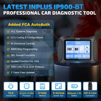 XTOOL IP900 BT outils de Diagnostic de voiture connexion WIFI FCA DOIP ECU codage IMMO OBD2 Scanner Machine de Diagnostic de voiture avec 38 + réinitialisations