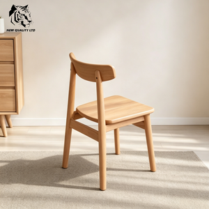 Silla de hotel personalizada de fábrica, a buen precio, en stock, con envío directo, silla de comedor personalizada, muebles de comedor de madera. - Product Image 4