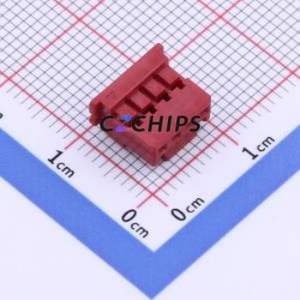 PAP-04V-R Housing (Wire-to-Board / Wire-to-Wire) P=2mm Connector ( Jack Structure: 1x4P )( Pitch: 2mm )( Reference Series: PA ) - Product Image 2