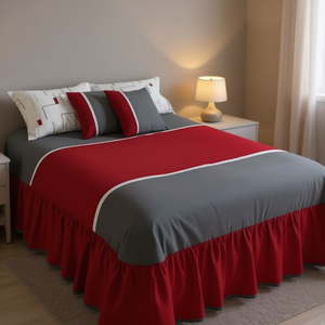 Ensemble de couette Competition King, taille King, 3 pièces, coton et polyester modernes, literie pour toutes les saisons, usage domestique - Product Image 2