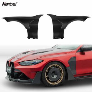 Kit carrosserie complet Karbel Fender <span class=keywords><strong>Kb</strong></span> Style en fibre de carbone sèche pré-imprégnée pour BMW M4 G82 G83 2021-ON - Product Image 1