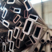 ASTM A500 Kaltgezogenes Rechteckiges Stahlrohr Hohe Ebenheit & Geradheit für Technische Rahmen & Mechanische Teile Maßgefertigte Größe