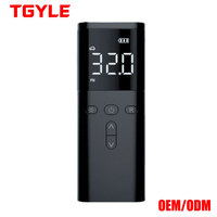 Compresseur d'air numérique portable rechargeable sans fil avec matériau ABS pour pneus de voitures, pneus de vélos et ballons de sport