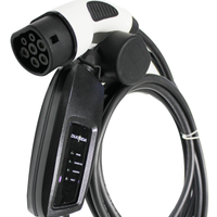 Connecteur de câble EVSE Type 2 fiable 16A IEC 62196 pour chargeur de voiture électrique