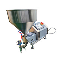 Machine de remplissage automatique anti-goutte pour miel, sauces, ketchup et détergents en bouteille