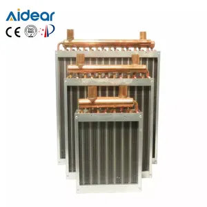 Industrial Copper Tube And Aluminum Fin/Stainless Steel Plate Fin Tube Heat Exchanger