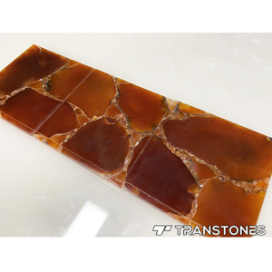 Pannello con parete in pietra di <span class=keywords><strong>agata</strong></span> retroilluminata per Sauna foglio di <span class=keywords><strong>agata</strong></span> rossa naturale traslucido per pavimenti piastrelle di lusso per <span class=keywords><strong>la</strong></span> <span class=keywords><strong>casa</strong></span> all'ingrosso - Product Image 6