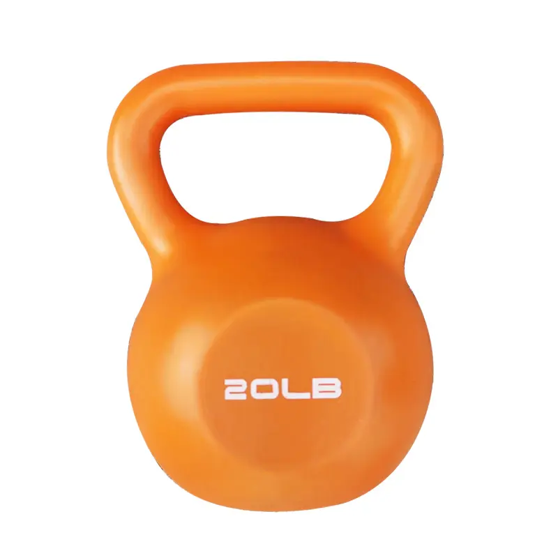 Color PVC environmental protection girl fitness home squat 5LB10 LBS 15LB20 LBS butt thinning arm shaping kettlebell