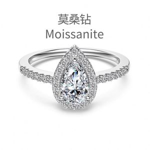 Dylam Exclusive Design Fashion Fine S925 <b>Silver</b> 1.25ct VVS1 D Color Moissanite Stones <b>Eternity</b> Band Bridal <b>Rings</b> <b>Ring</b> Jewelry - Product Image 4