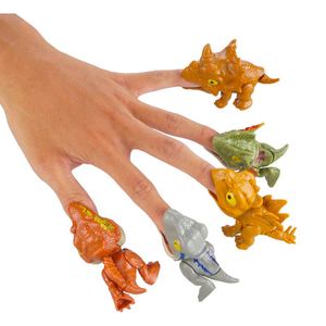 Puesto al por mayor nuevo dedo morder dinosaurio conjunto móvil tiranosaurio huevo paquete simulación dinosaurio modelo juguete para niños - Product Image 5