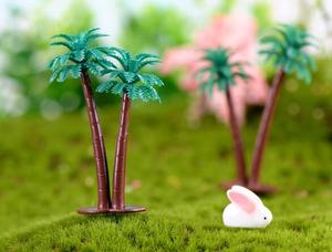 Cây Cảnh Trang Trí Nhân Tạo PVC Cây Cọ Đồ Chơi Cây Dừa Thu Nhỏ - Product Image 2